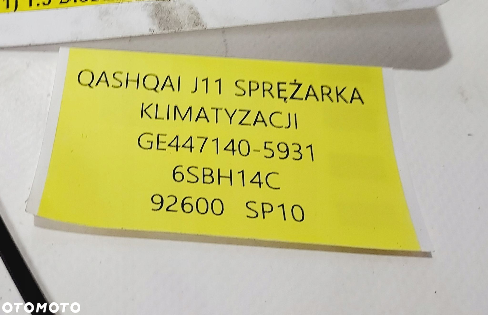 SPRĘŻARKA KLIMATYZACJI QASHQAI MEGANE KADJAR - 4