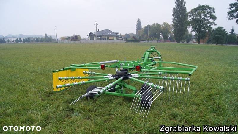 NOWA Zgrabiarka karuzelowa wirnikowa Talex 3,5m 3,6m 4,2m  tandem Metal-Technik JANPOL  Kowalski - 17