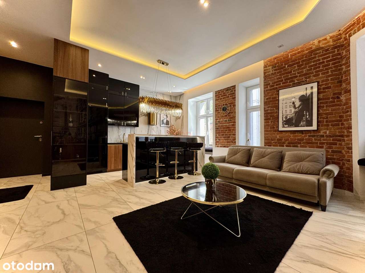 Nowoczesne studio w stylu glamour w Centrum Łodzi|Inwestycyjne|Student - Pełny obrazek: 5/15