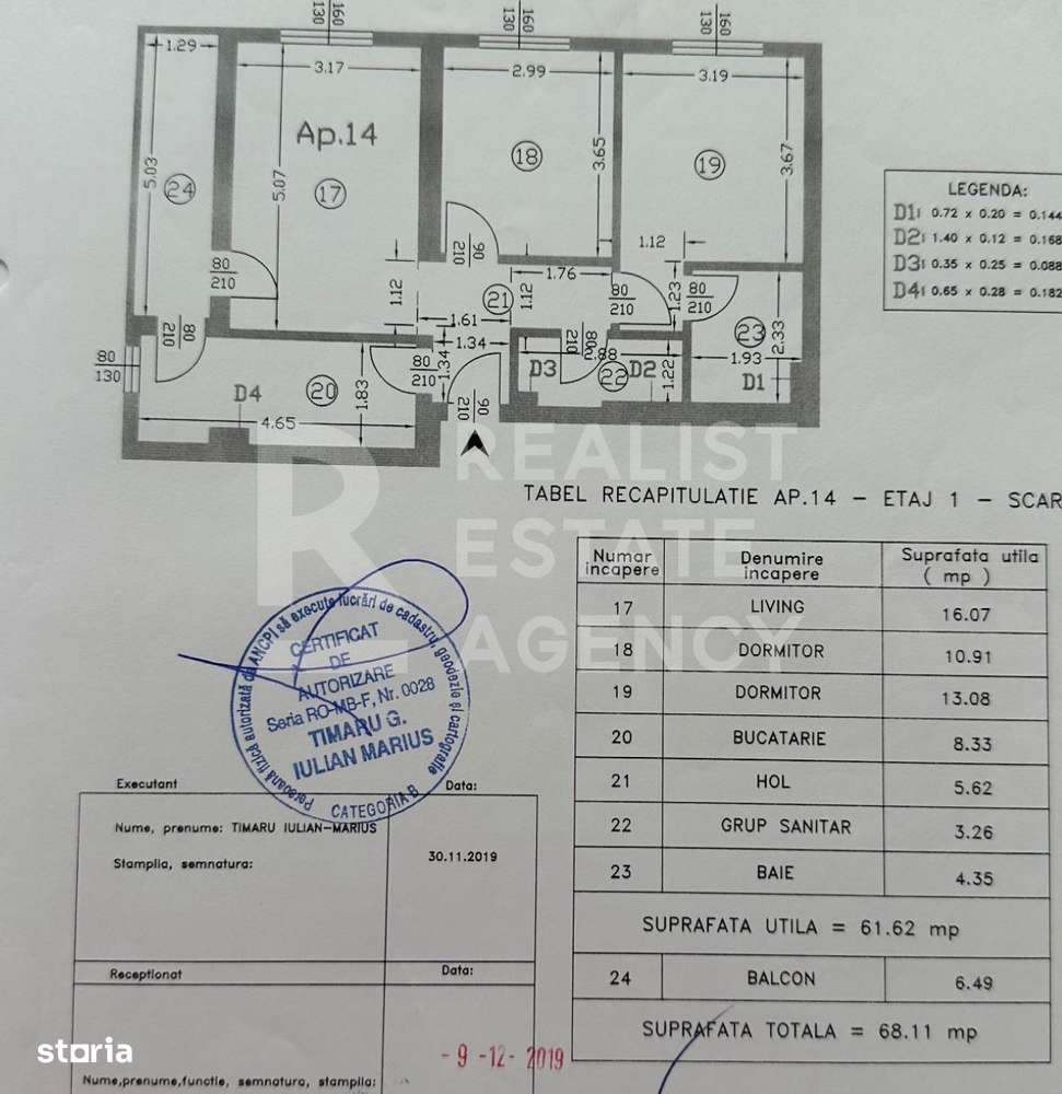 Vânzare, apartament cu 3 camere în zona Militari Residence-11