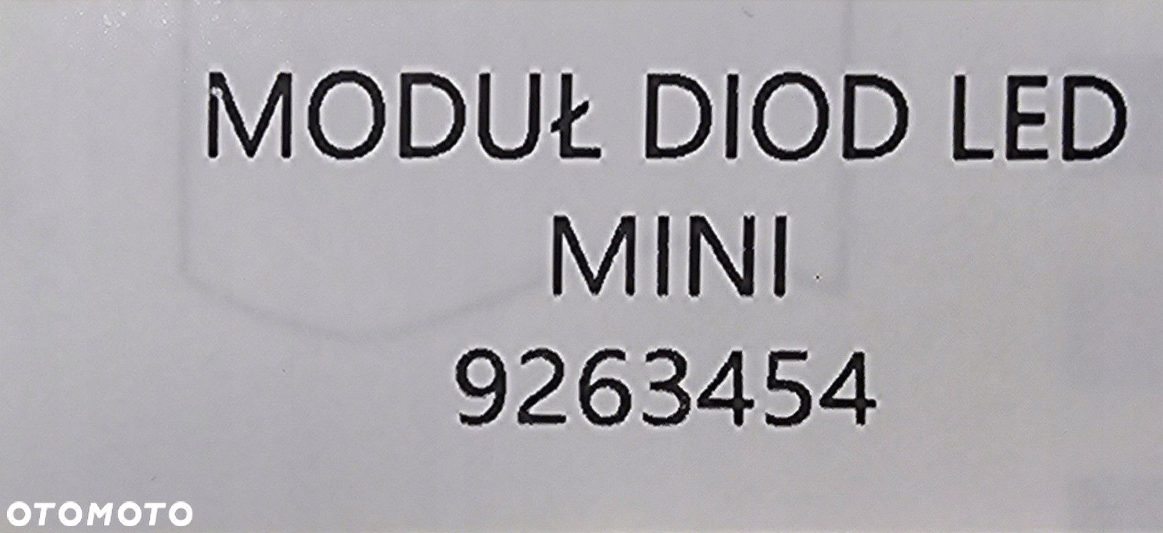 NOWA ORYGINALNA PRZETWORNICA MODUŁ DIOD LED MINI - 9263454 - 8