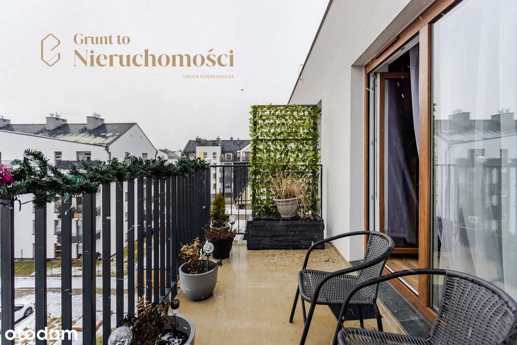 2 pokoje w NOWYM BLOKU z 2022 r. | balkon-18