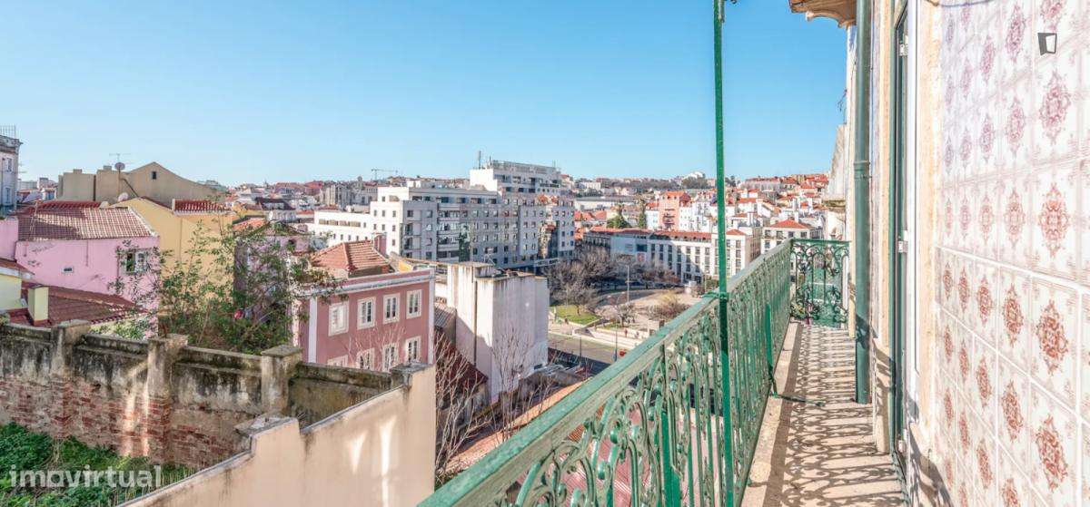 Quarto - localizado em Mouraria Lisbon - Grande imagem: 4/10