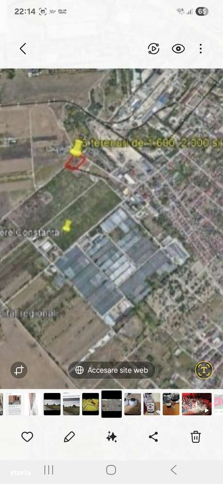 Cet zona industriala teren 1100mp intravilan-7