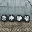 KOLA 15 STALOWE KOLPAKI OPONY LETNIE KOMPLET MERCEDES C W203 ORYGINAL DEMONTAZ 195/60 R15 - 1