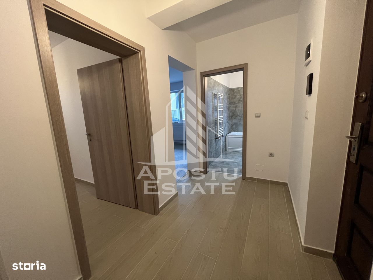 Apartament cu 1 camera, suprafata mare, la parter in Braytim.