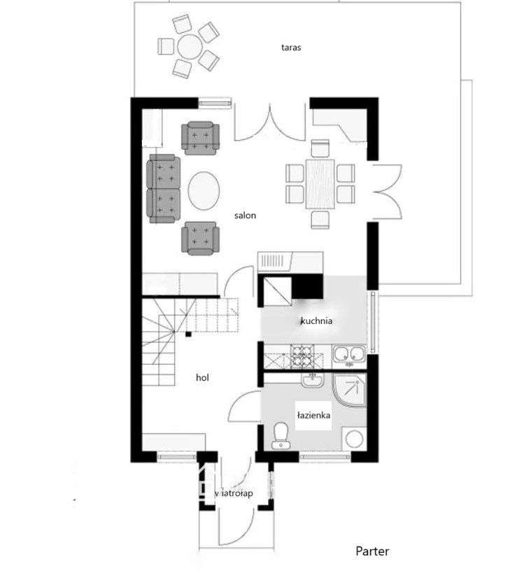 Wolnostojący dom blisko natury –Gniezno Pustachowa-18