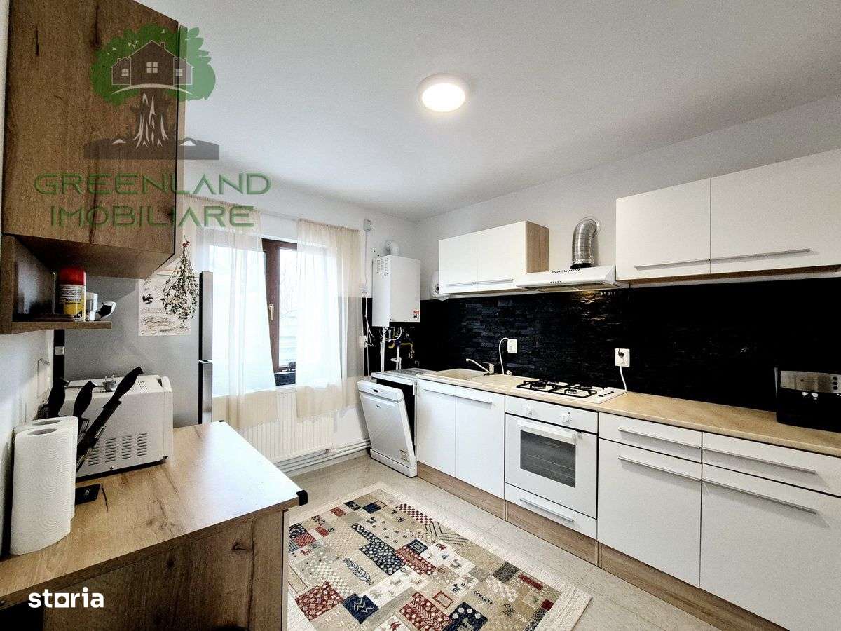 Casa parter MOBILATA+UTILATA, 3 cam, baie, 85mp, TEREN 760mp,MIROSLAVA - Imagine principală: 4/19