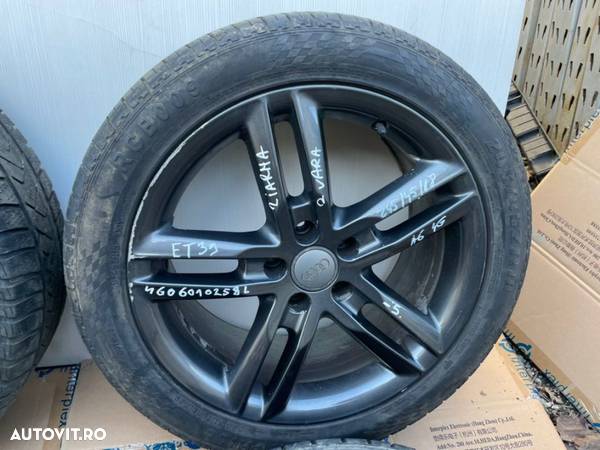 Jante aliaj AUDI A6 C7 4G cu 2 cauciucuri vara  si 2 de iarna 245/45R18 - 5