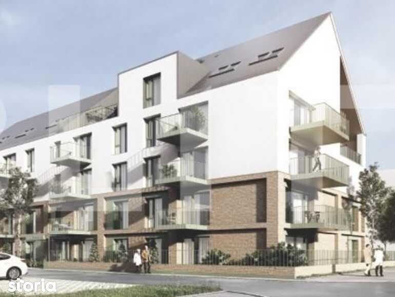 Apartament 2 camere, 45,4 mp + balcon 6,3 mp, zona Lacul Binder