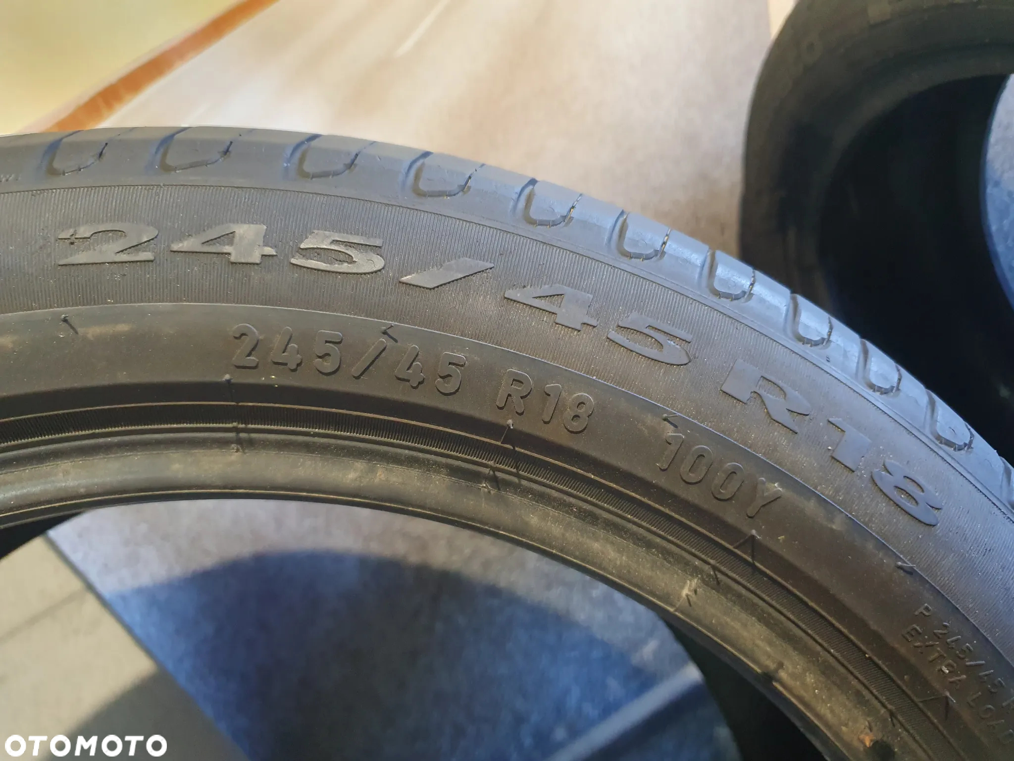 Para opon Pirelli Cinturato P7  245/45/18 RSC - 7