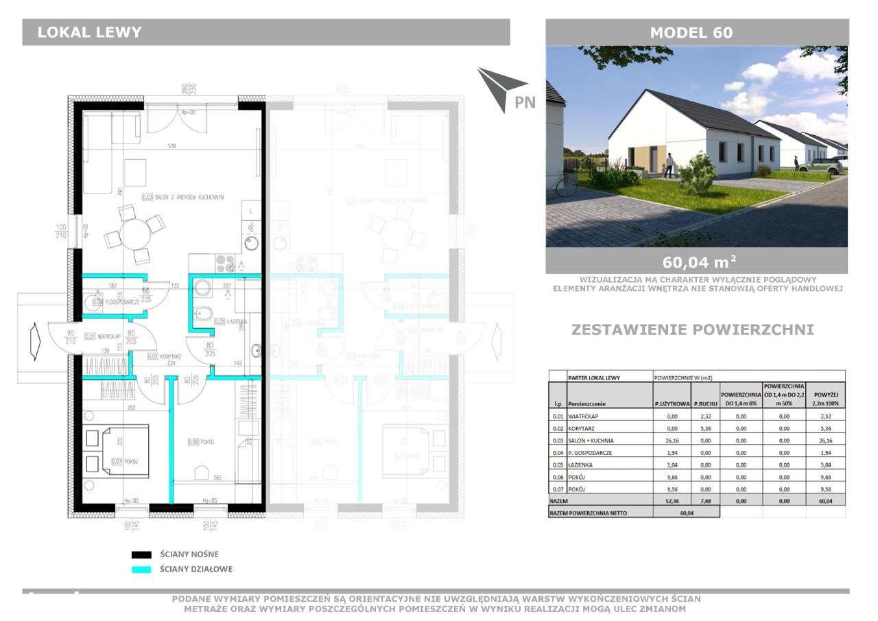 Dom, 60 m², Potasze - Pełny obrazek: 5/14