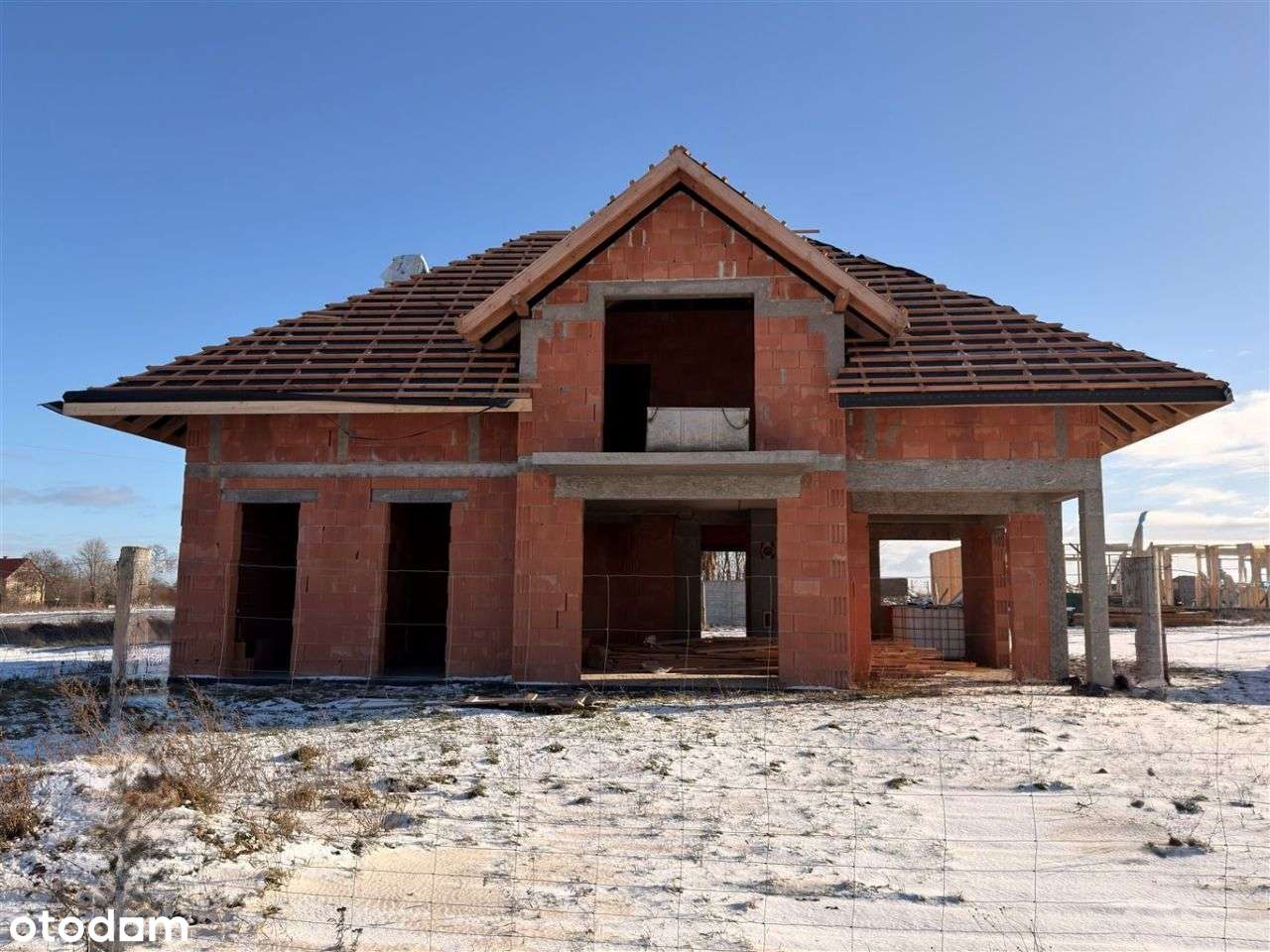 Wielowieś- rozpoczęta budowa-działka 939m2-3