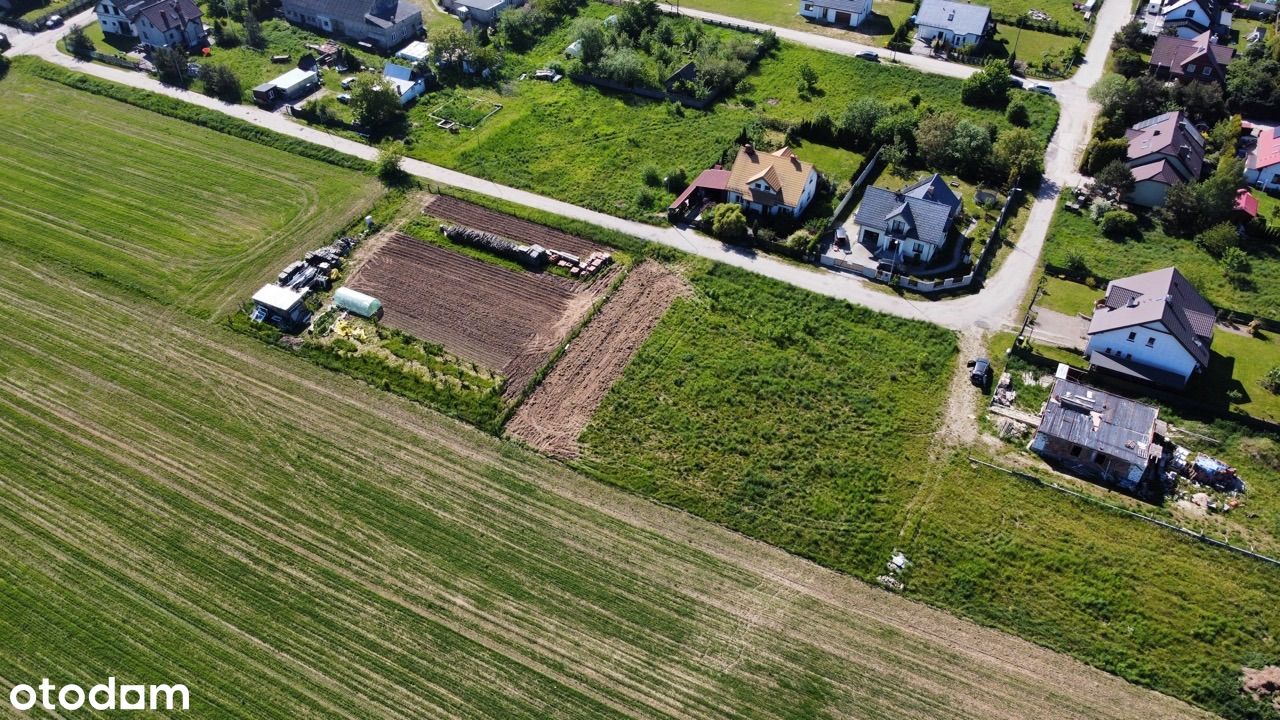 Działka budowlana Mrzezino, woda prąd gaz