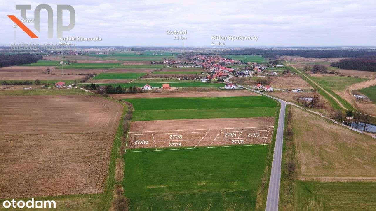 Działka budowlana | Media | Raty bez banku | Zamia-2