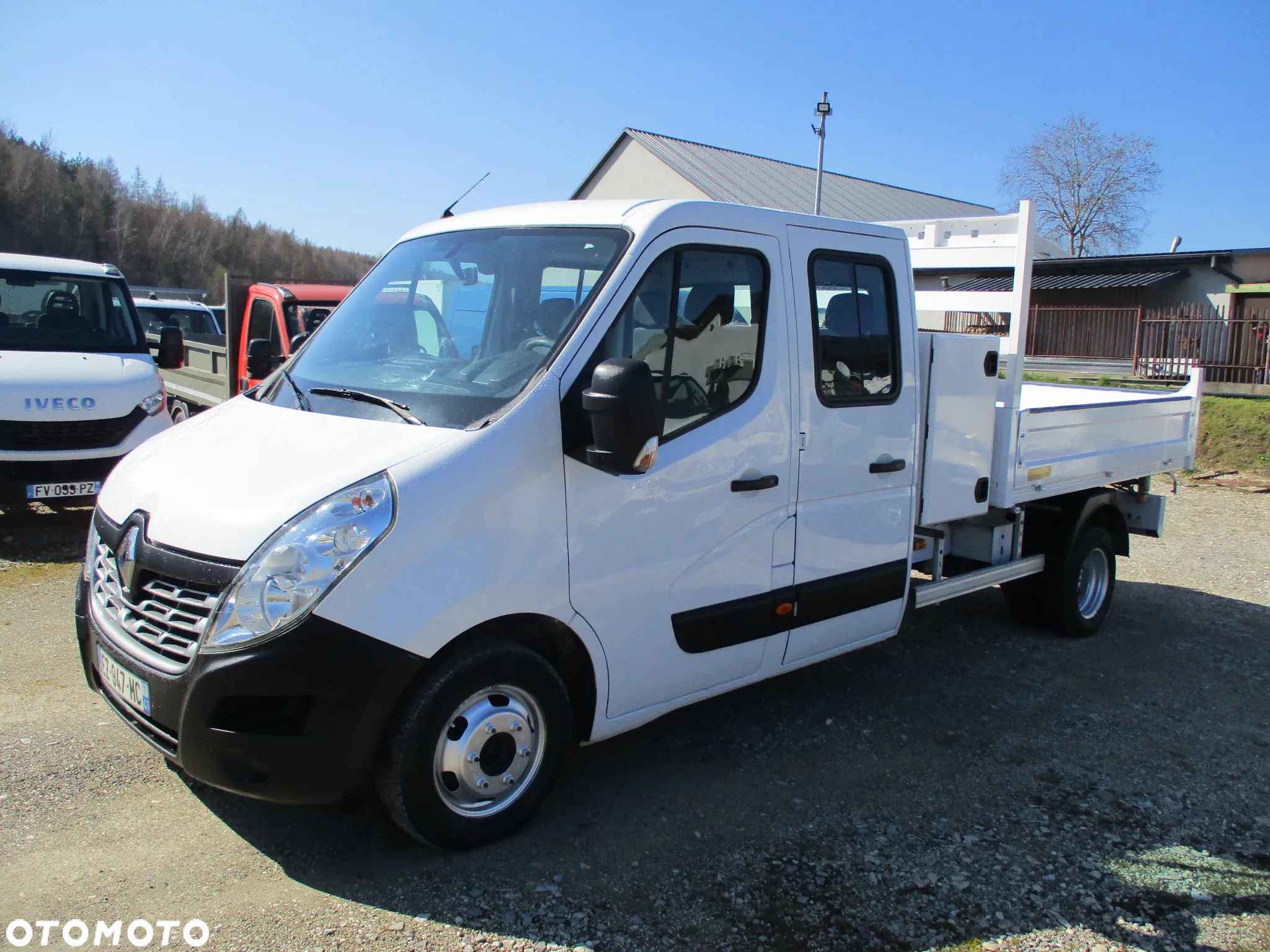 Renault Master 2.3dCi - 130KM Brygadówka wywrotka na bliźniaku kiper doka Dubel - 18