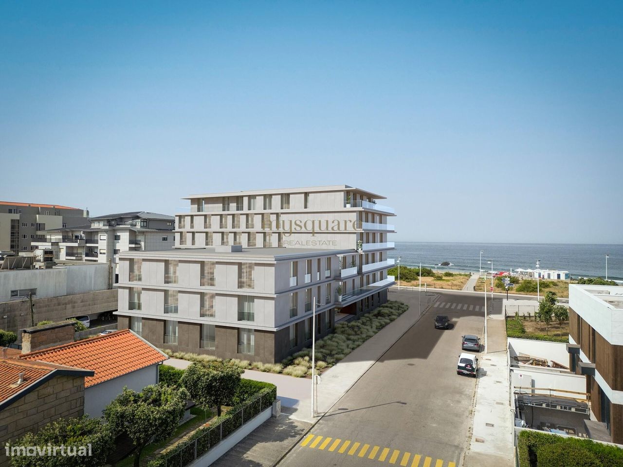 Apartamento T1 em Empreendimento de Luxo em 1ª Linha de Mar