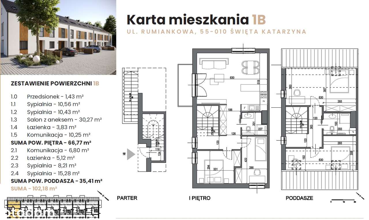 Domowy klimat w mieszkaniu – 102 m² przestrzeni i wygody - Pełny obrazek: 2/11