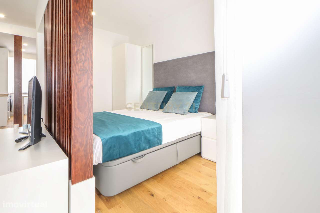 Apartamento T1 para arrendar   Bairro de Santos - Grande imagem: 3/16