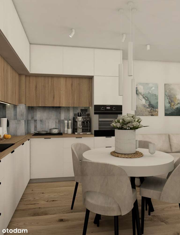 Mieszkanie z ogródkiem wykończone "POD KLUCZ" 51,95 m2 - Pełny obrazek: 5/16