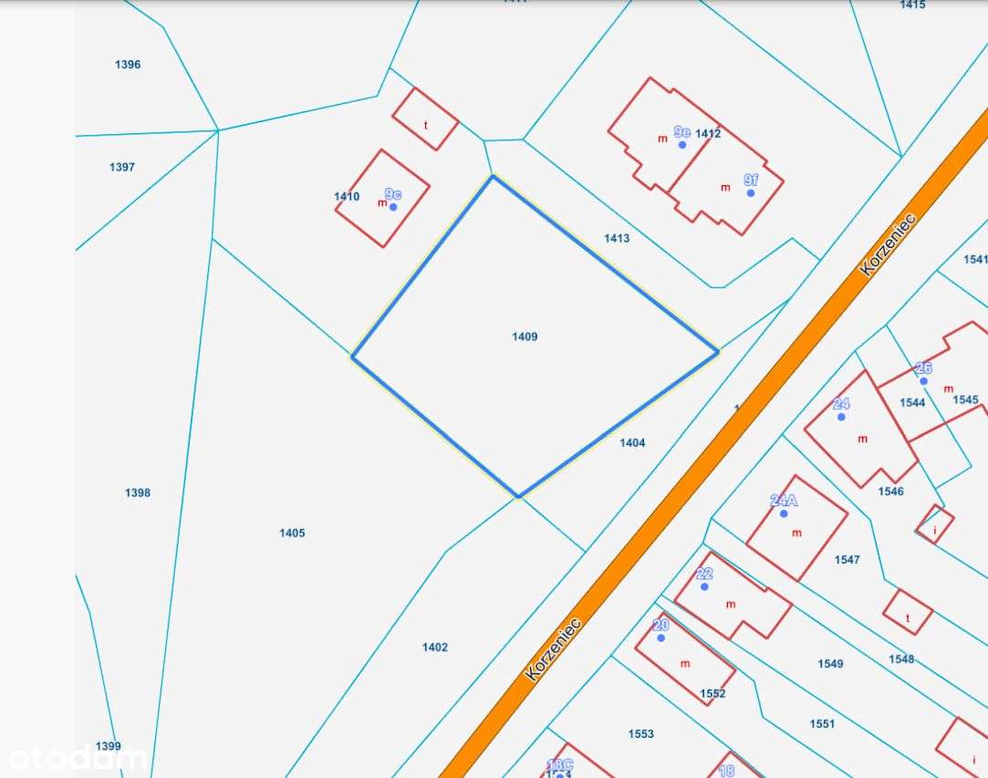 Atrakcyjna działka budowlana w Dąbrowie Górniczej-2