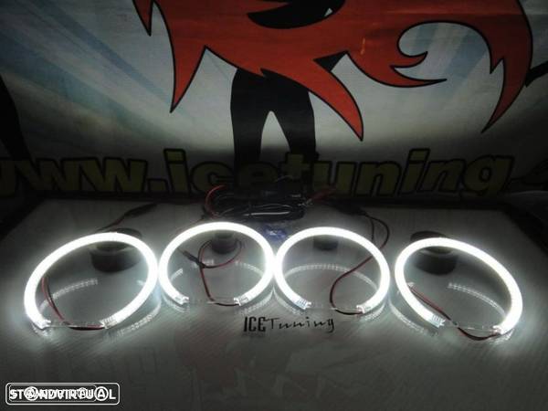 Aros / argolas angel eyes em SMD BMW E46 (sem xenon de origem), e46 COUPE - 15