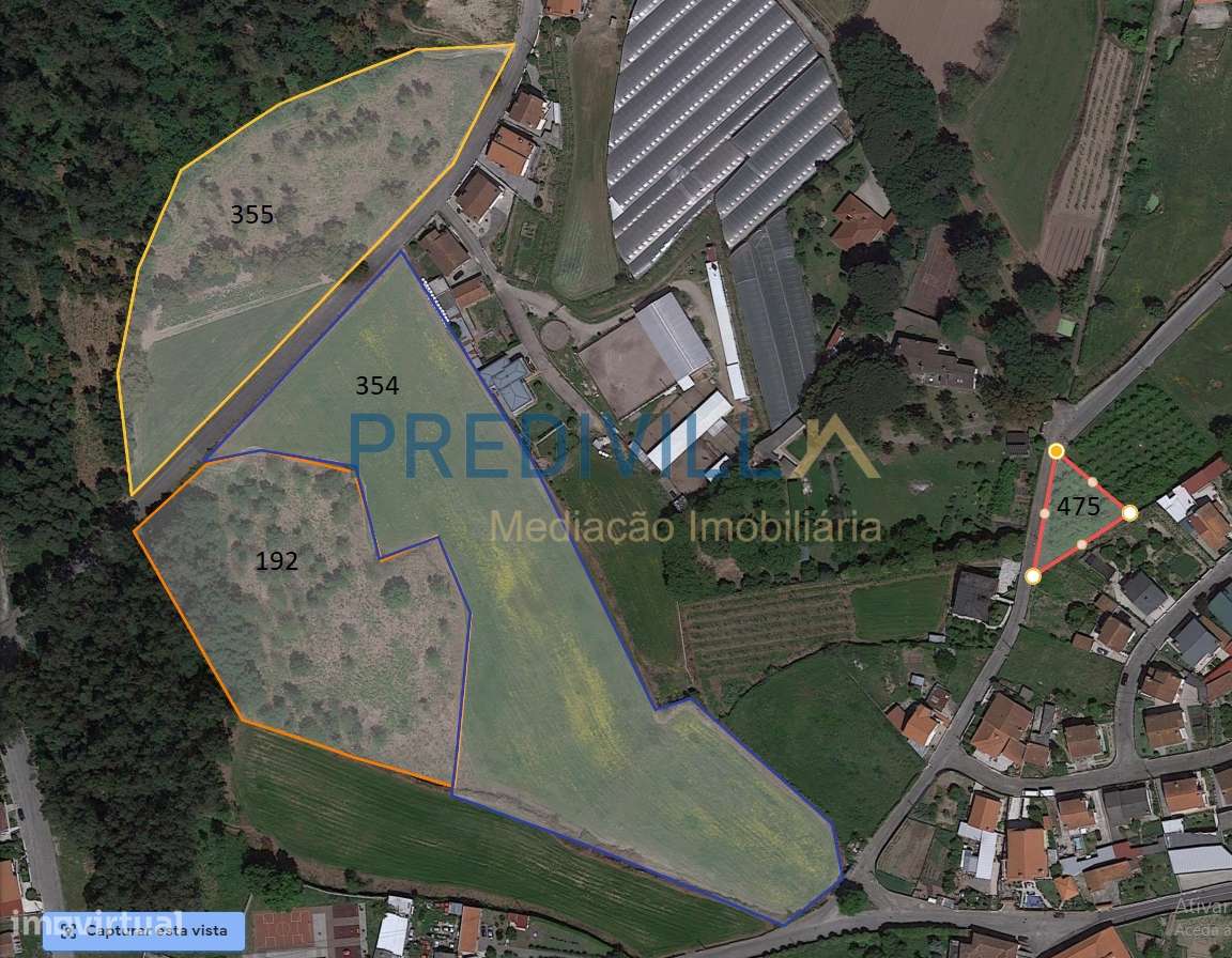 Terreno Misto  Venda em Areias, Sequeiró, Lama e Palmeira,Santo Tirso - Grande imagem: 2/3