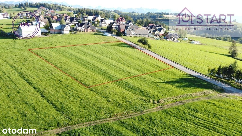 Działka budowlana o pow. 4800 m2 w Leśnicy