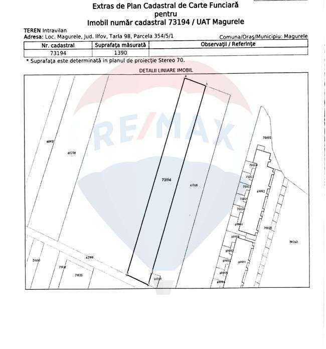 Teren Intravilan 1400mp in Magurele - Imagine principală: 4/5