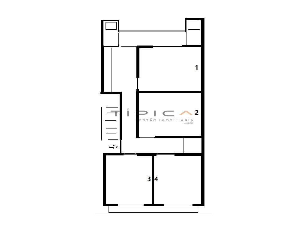 Cidade Universitária / Campo Grande - Apartamento T3-9