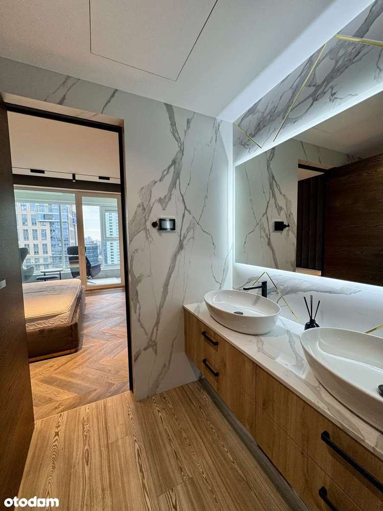 Unique Tower – Esencja Miejskiego Luksusu z Panoramą Warszawy-14