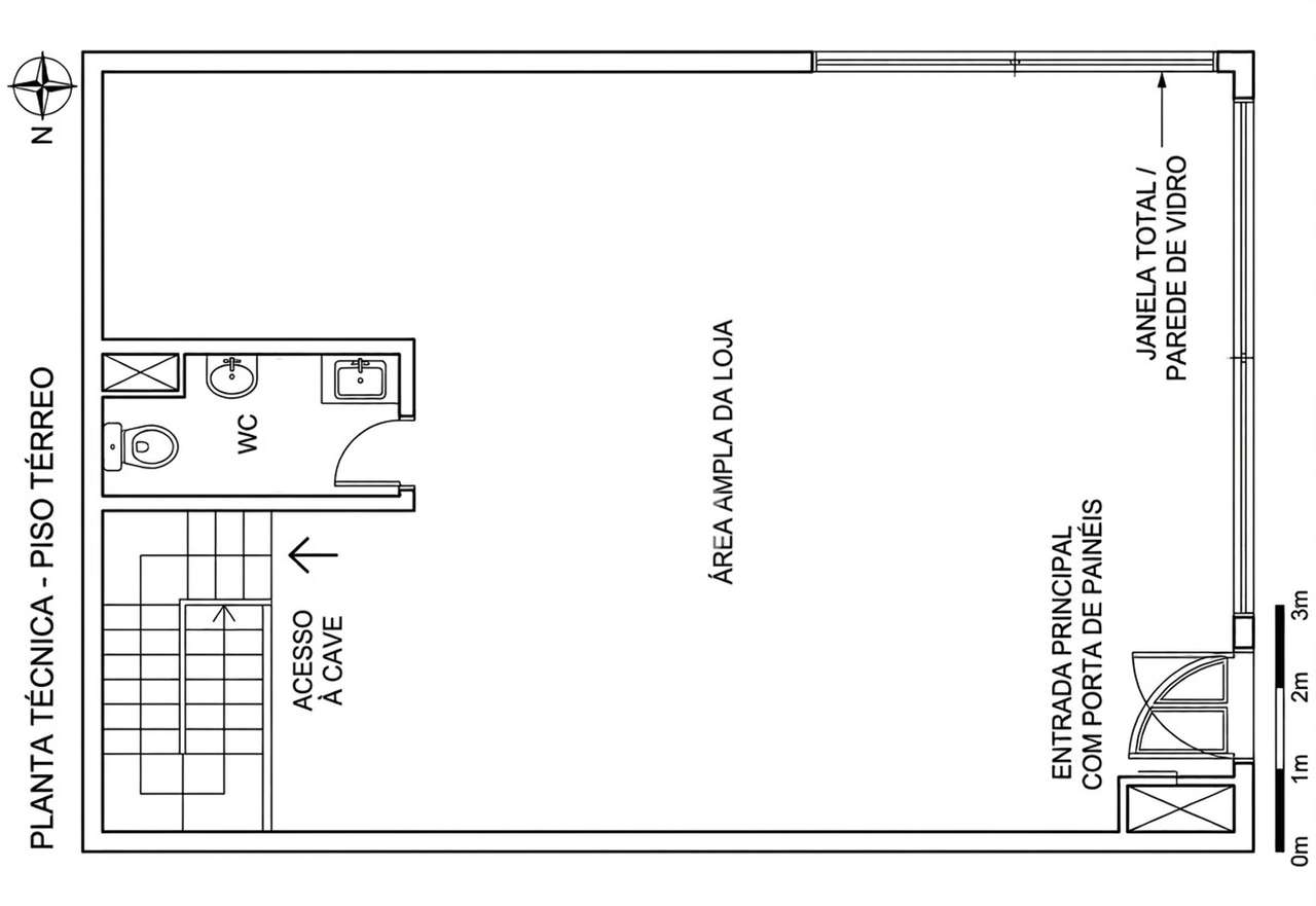 Loja com 120 m², 2 pisos e Saída de Fumos – Torres Novas-21