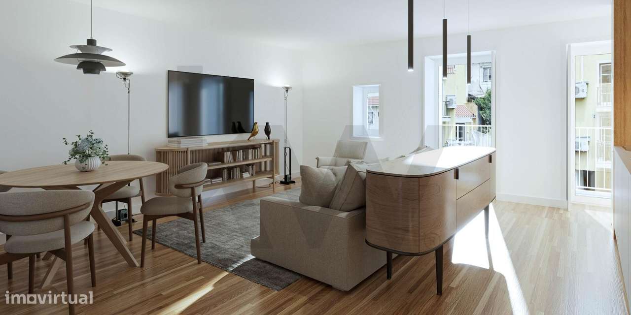 CARIDADE 30 | Reabilitação de referência no centro de Lisboa - T2 - Grande imagem: 5/15