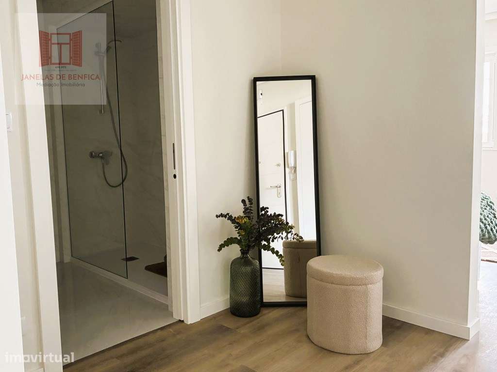 T3 em Benfica, renovado, equipado, mobilado, varanda aberta-22