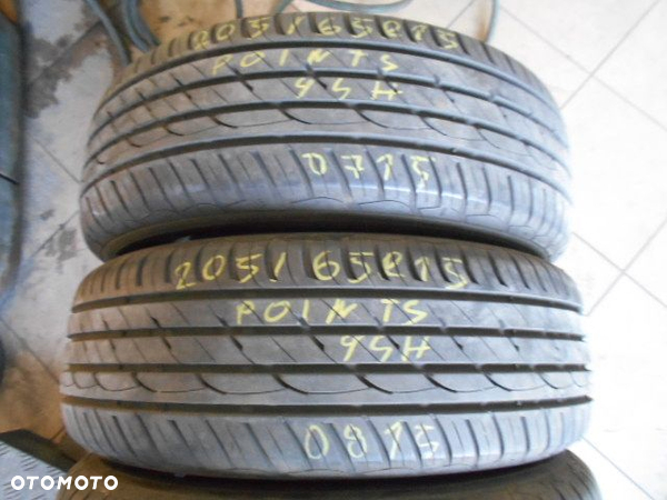 Opony 205/65r15 points summerstar sport 3 7,4mm lato komplet - 4