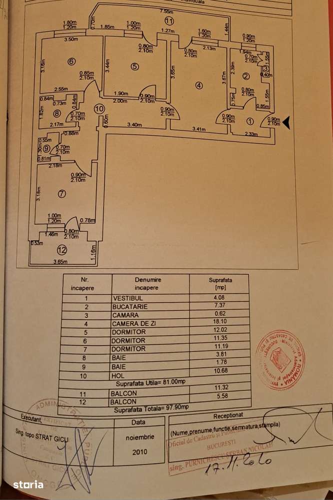 Iancului I 4 Camere I 98MP I semidecomandat I Etaj 4 I bloc reabilitat-10