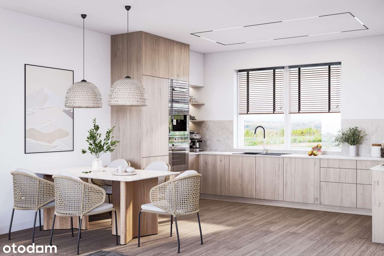 Mieszkanie w zabudowie bliźniaczej 62m + 2 miejsca postojowe + ogródek-1