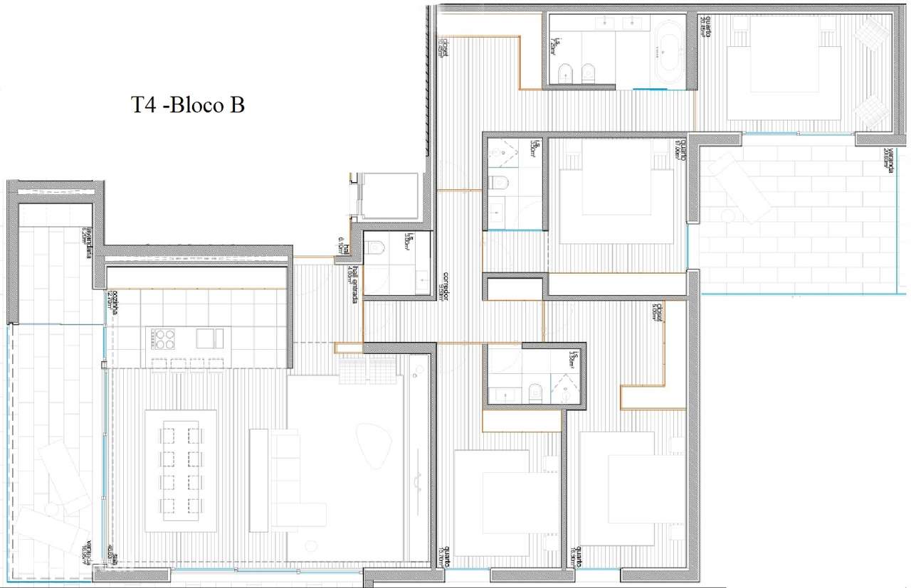 Apartamentos T4 em Condomínio fechado em Guimarães - Grande imagem: 5/5
