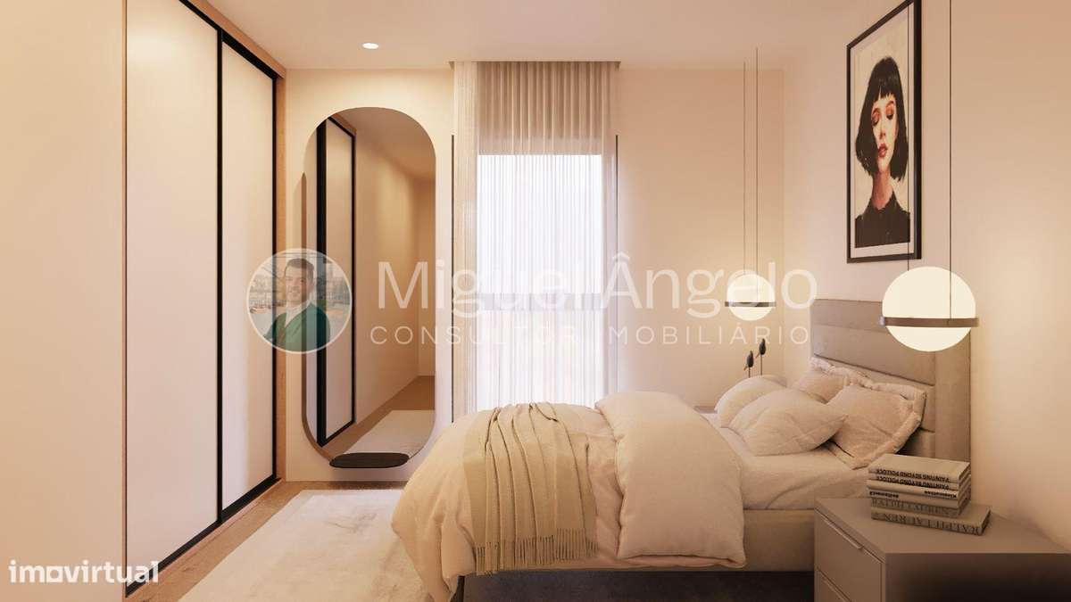 T3 com suíte e varanda no Egas Moniz III — acabamentos premium-8