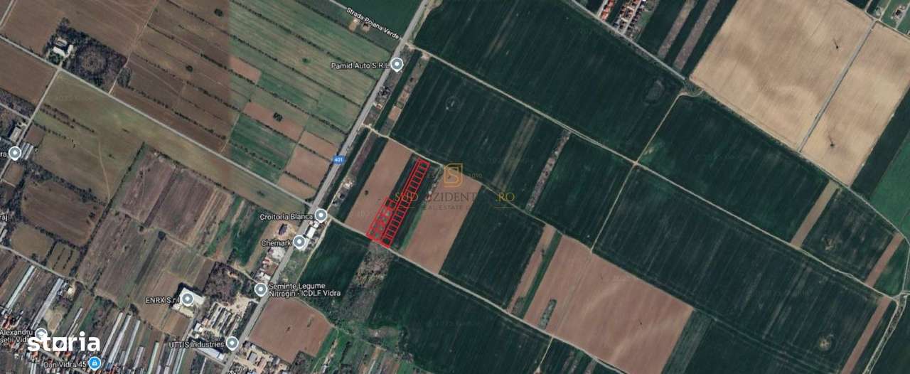 Teren de vanzare, ideal investitie - Vidra, Ilfov - Imagine principală: 3/4