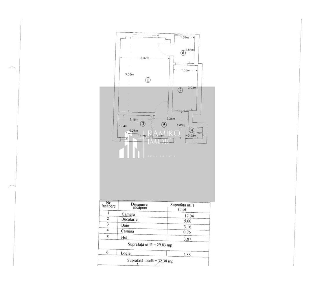 Garsoniera Baba Novac/Dristor, Renovata