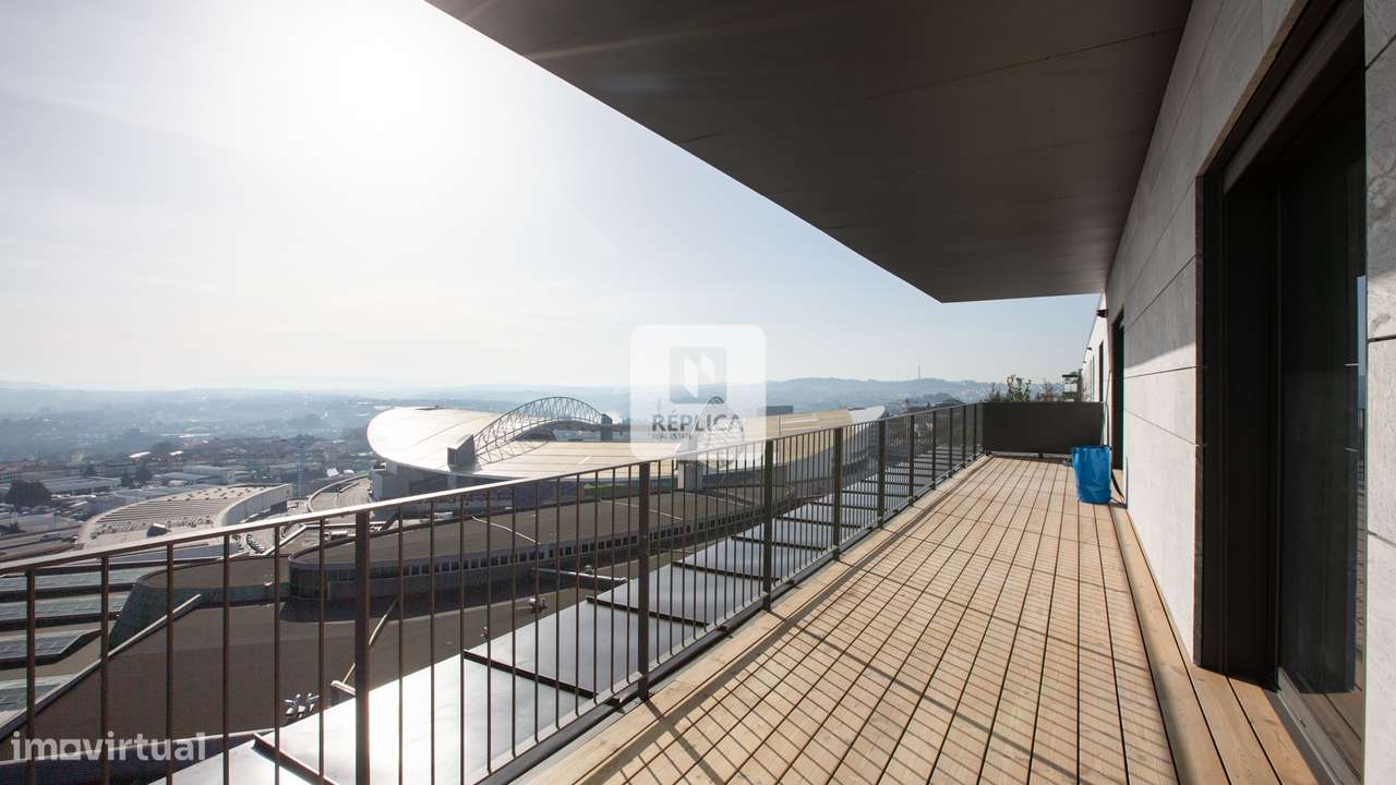 T1 Novo | Terraço 39m2 nas Antas | Vistas Rio Douro - Pronto a Habitar - Grande imagem: 2/24