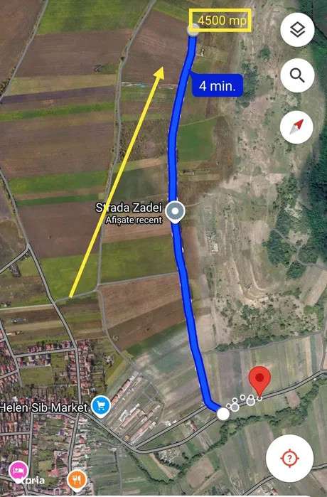 Teren extravilan de vanzare | 4600 mp | in zona Gusterita - Imagine principală: 3/3