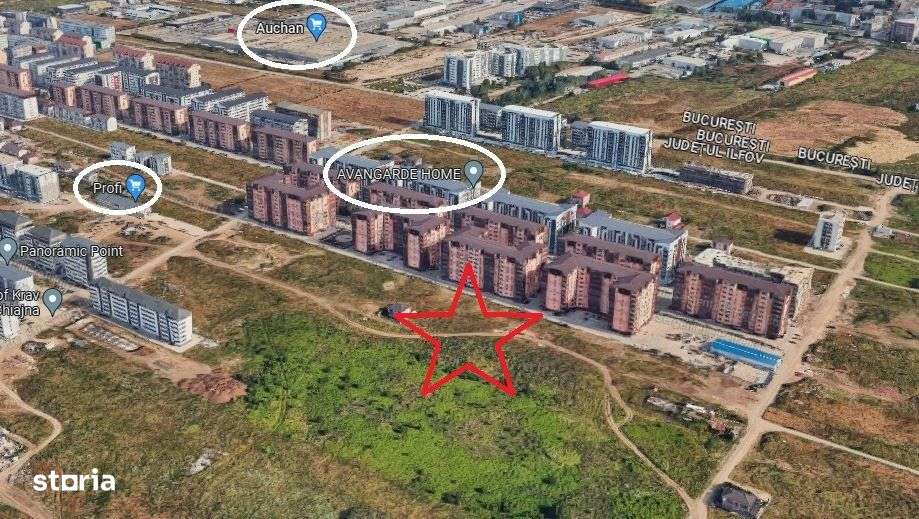 MILITARI RESIDENCE , Teren intravilan - 447 mp - front 26 ml - Imagine principală: 1/9