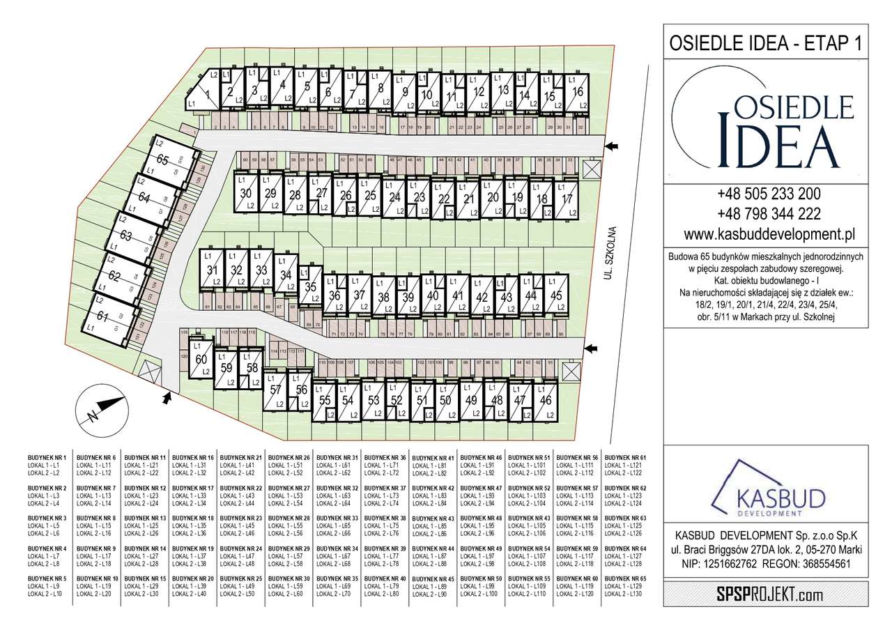 ETAP I - BUD. 64 LOK.2 SEGMENT Z GARAŻEM i OGRÓDEK +M.POSTOJOWE 78 M2 - Pełny obrazek: 4/9
