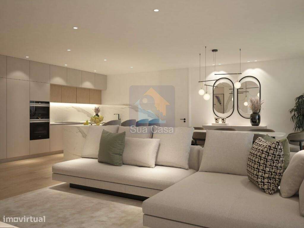 Moradia do gaveto T4 em condomínio privado no empreendimento Village-17