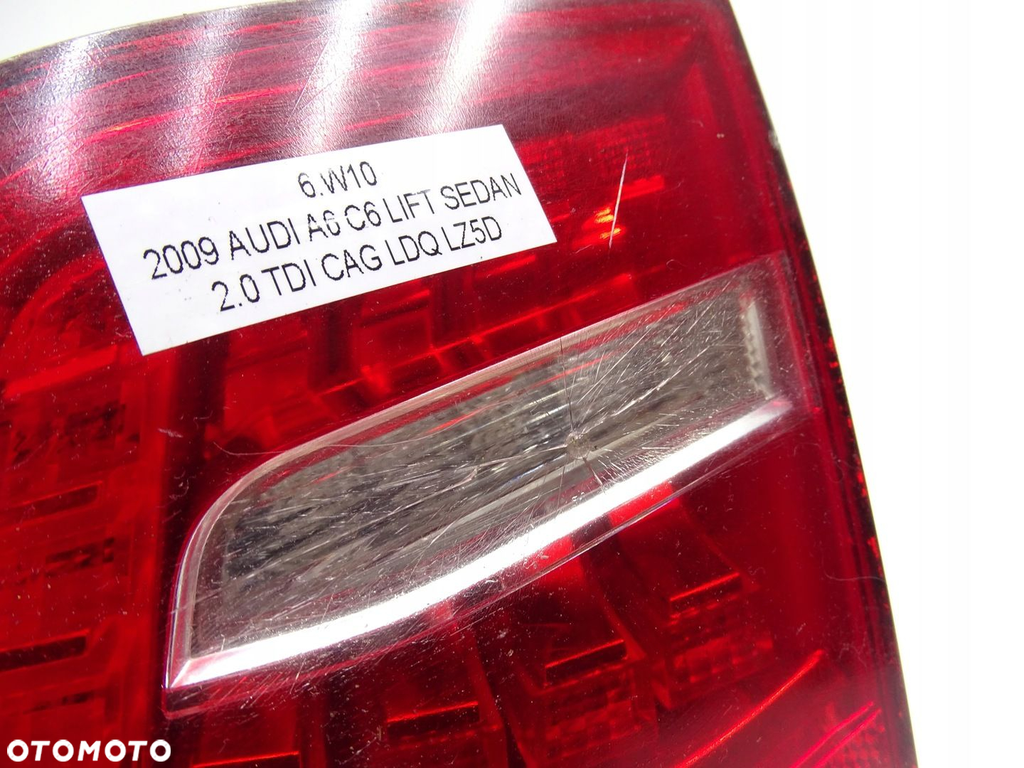 LAMPA PRAWY TYŁ TYLNA AUDI A6 C6 LIFT SEDAN 4F5945094E - 4