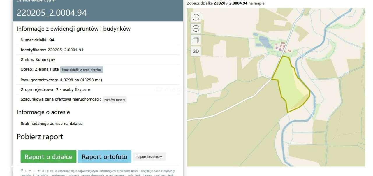 Działka siedliskowa z linią brzegową, przy lesie-18