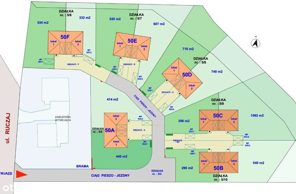 Domy Blisko Miasteczka Wilanów | Ogród 414 m2 | A2 - Pełny obrazek: 4/20