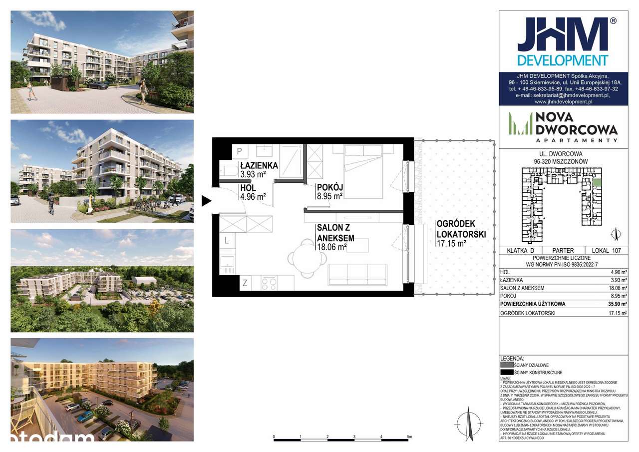 Nova Dworcowa | mieszkanie 2-pok. | D.0.107 - Pełny obrazek: 2/9